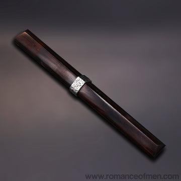 The less damascus steel pocket knife 20CM-Romance of Men